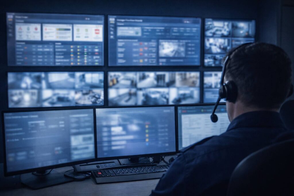 Beveiliging Bewakingscentrum