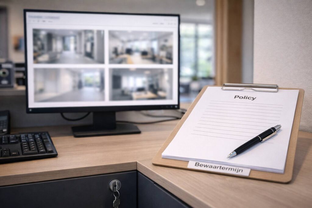 De controlekamer beoordeelt de beelden op verantwoorde wijze