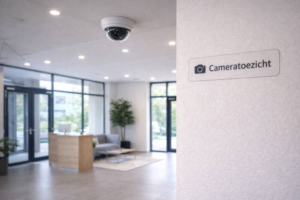 Kantooringang met een professionele uitstraling