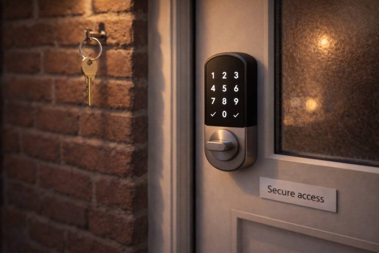 Slimme deursloten veiligheid