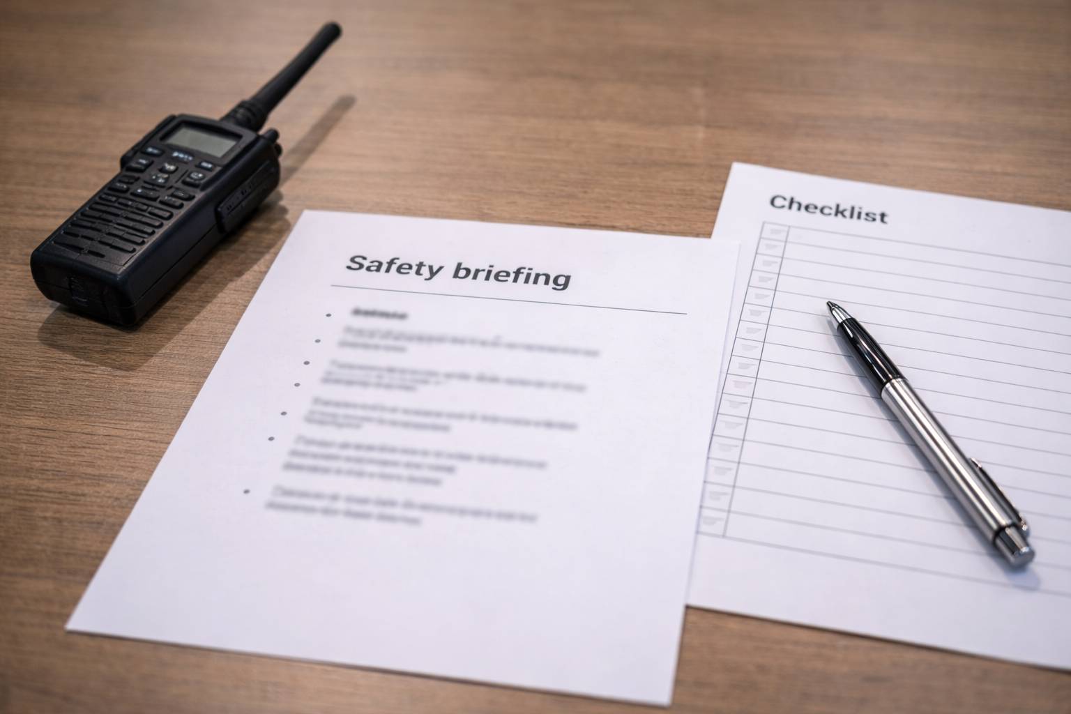 Toolbox meeting veiligheid