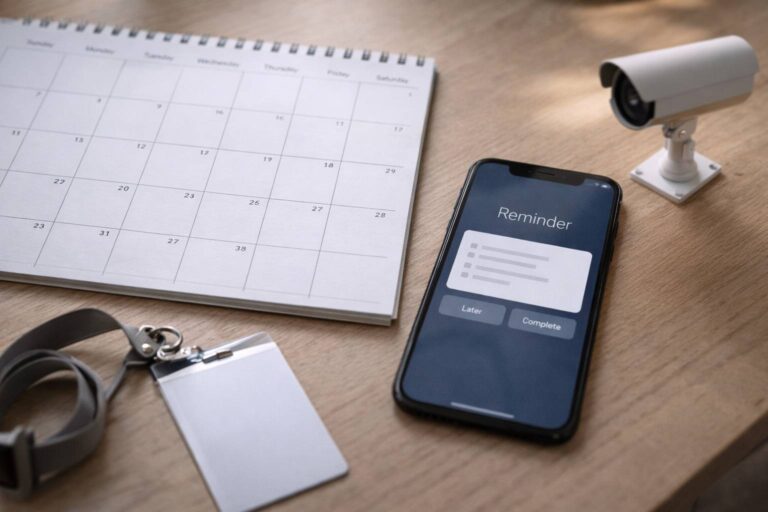 beveiligingsplan template